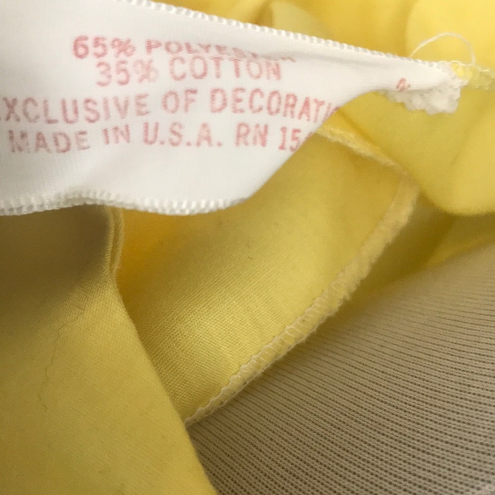 Vintage Yellow Duster Dress ๐๐ - Picture 5 of 7